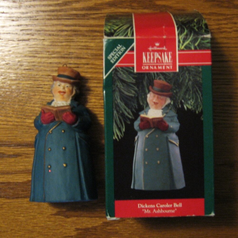 Hallmark Keepsake Ornament Mr. Ashbourne made in 1990